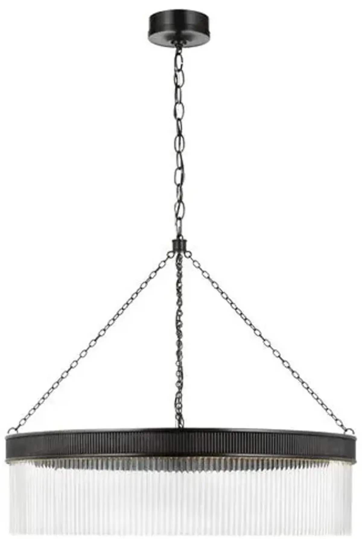 Visual Comfort - Menil Large Chandelier - Black