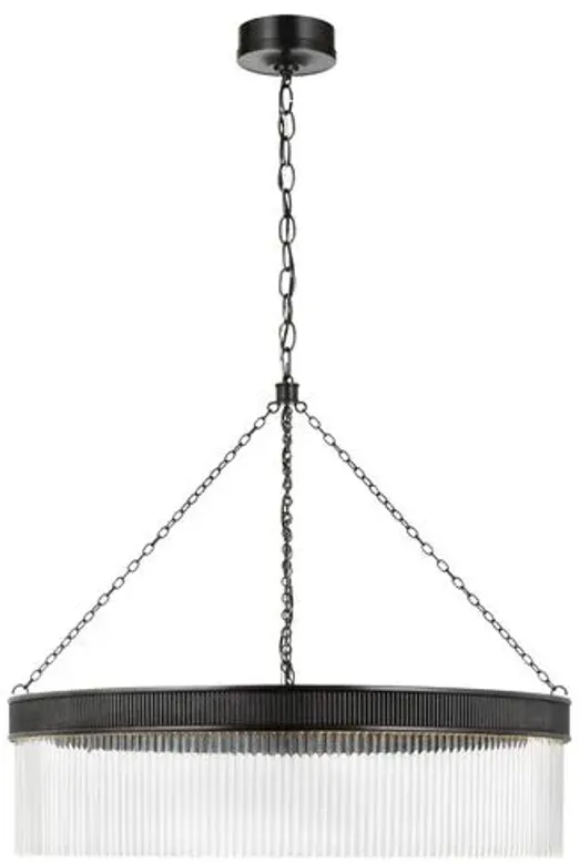 Visual Comfort - Menil Large Chandelier - Black