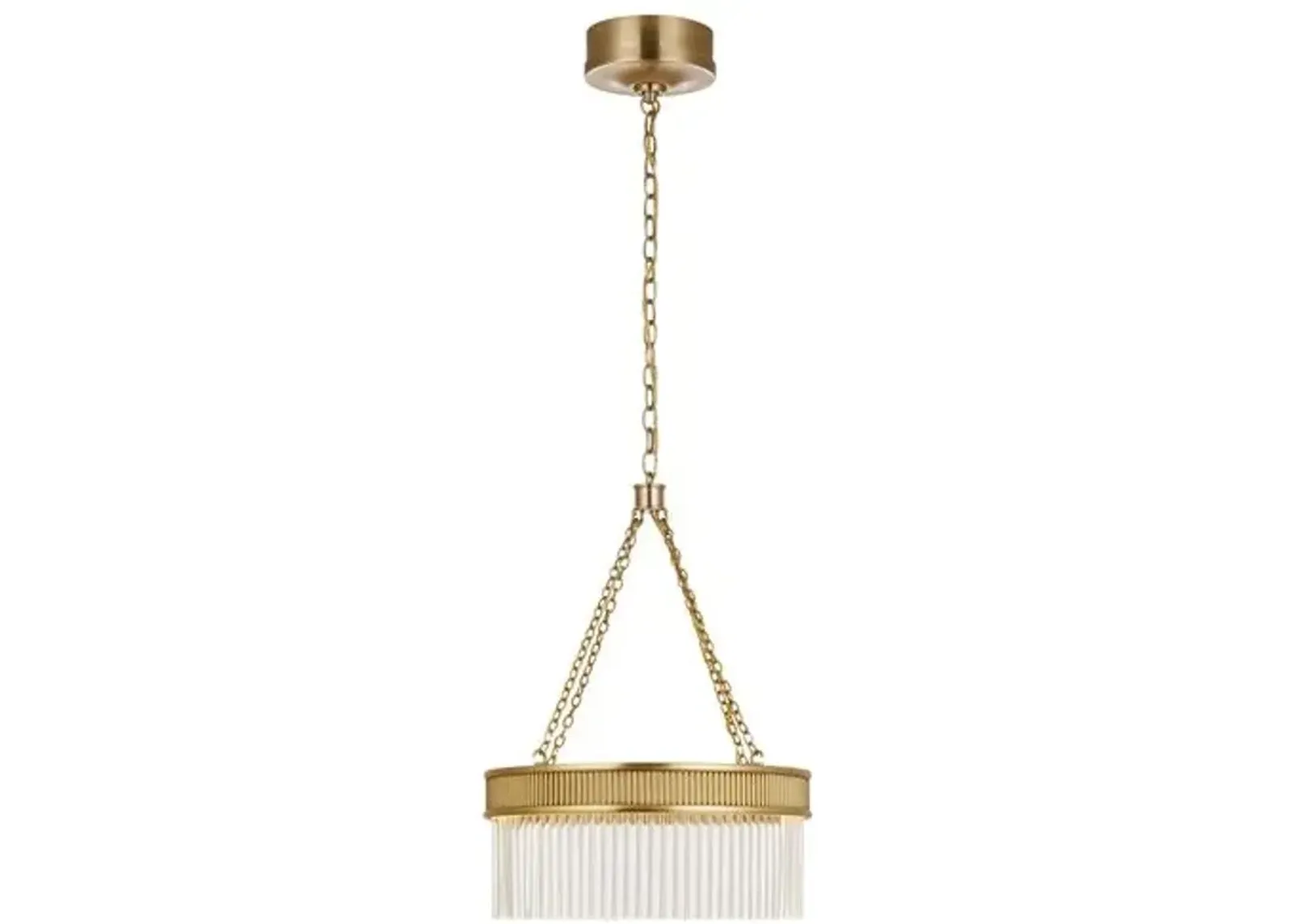 Visual Comfort - Menil Medium Chandelier - Gold