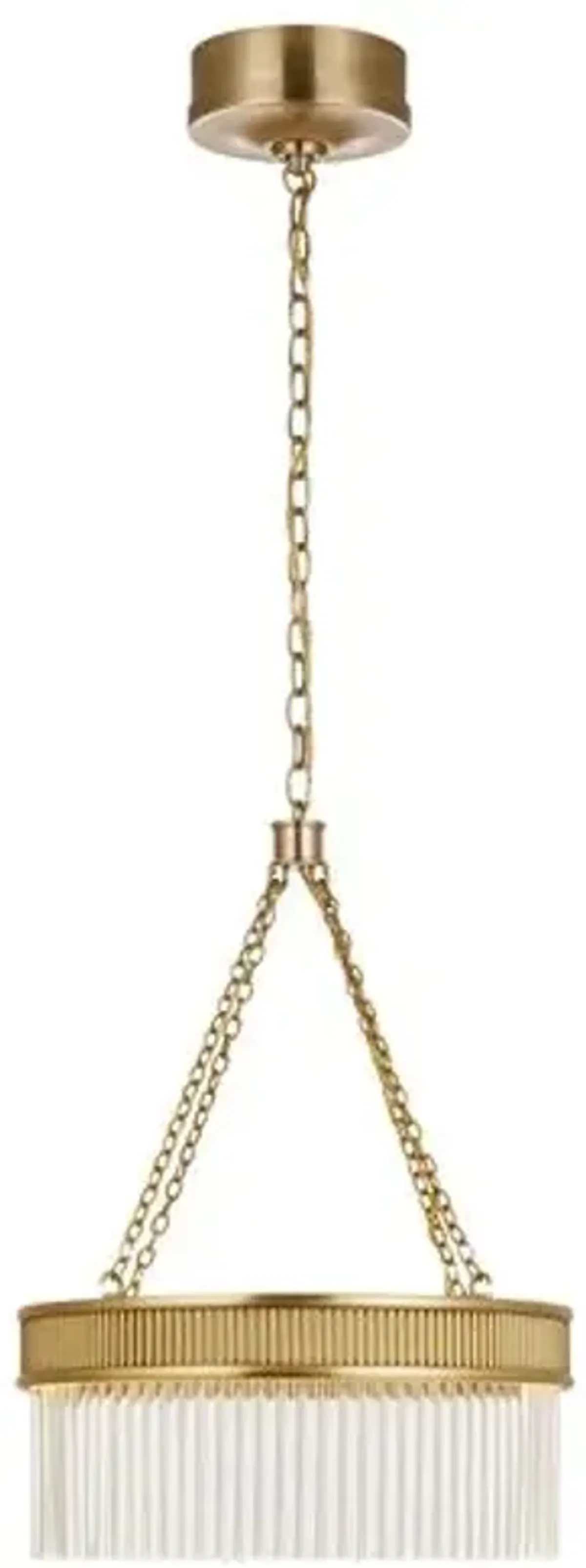 Visual Comfort - Menil Medium Chandelier - Gold