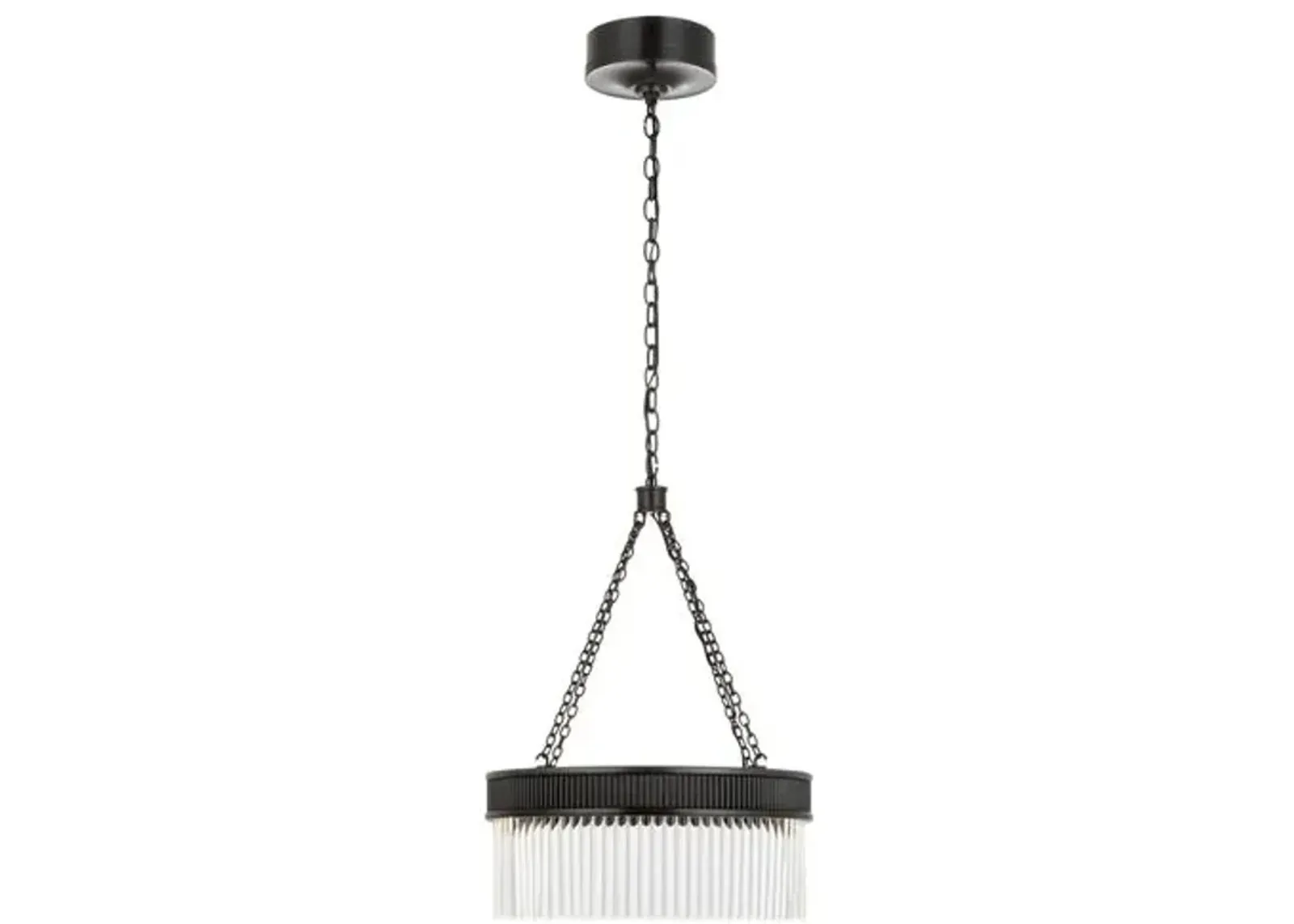 Visual Comfort - Menil Medium Chandelier - Black