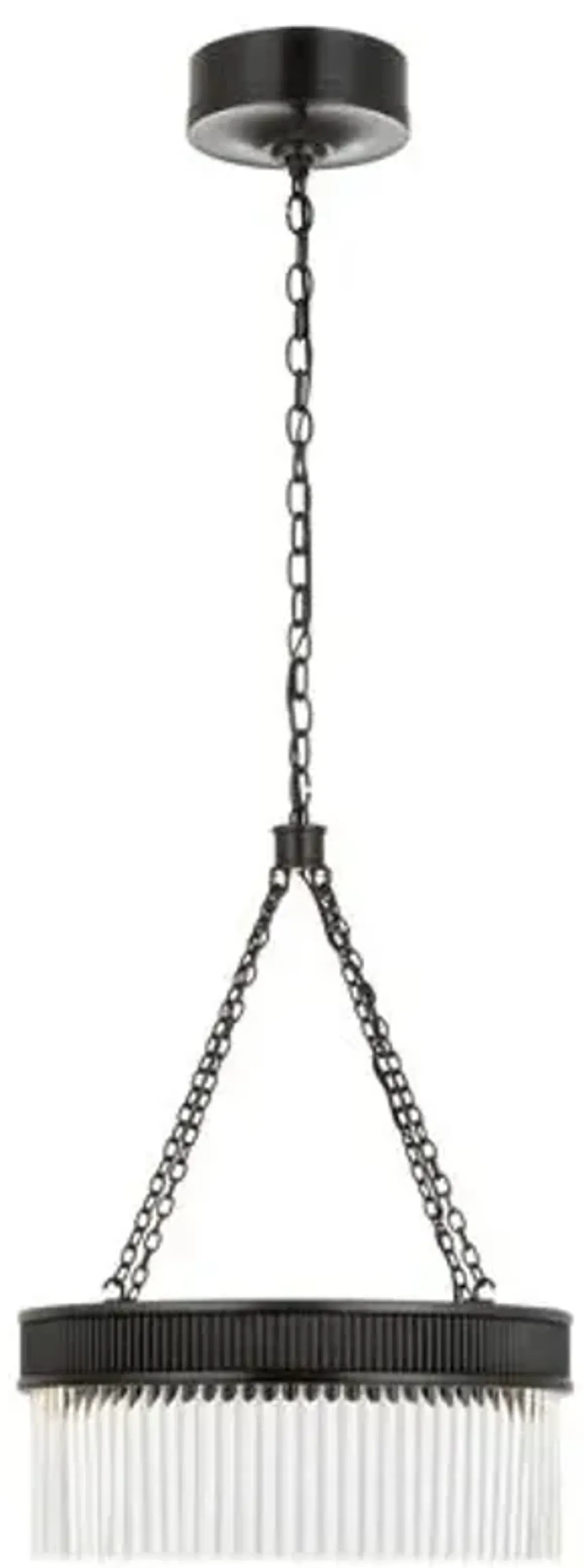 Visual Comfort - Menil Medium Chandelier - Black