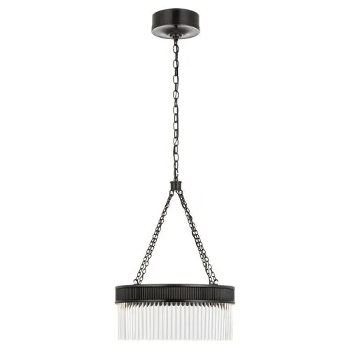 Visual Comfort - Menil Medium Chandelier - Black