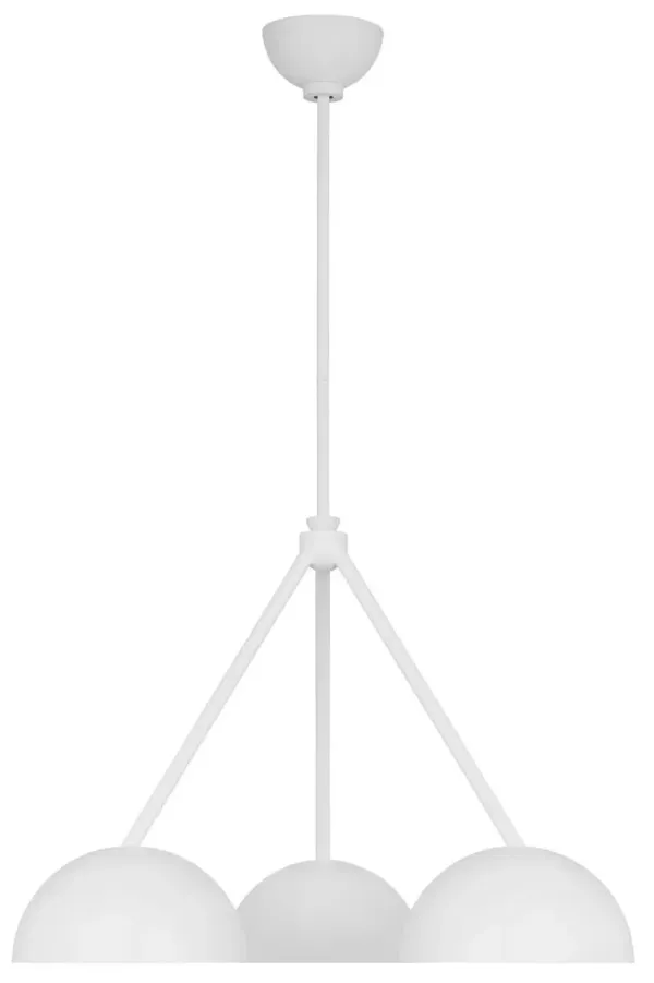 Visual Comfort - Beaunay Medium Chandelier - Cast Plaster - White