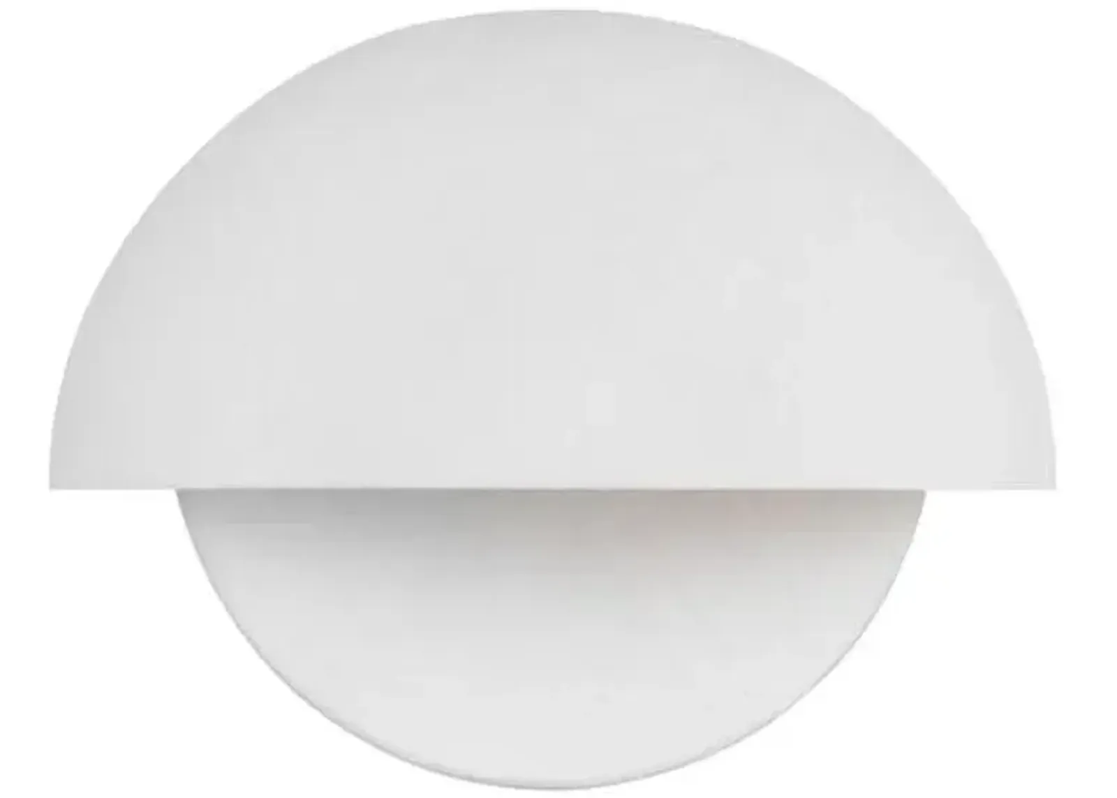 Visual Comfort - Beaunay Small Wall Sconce - Cast Plaster - White