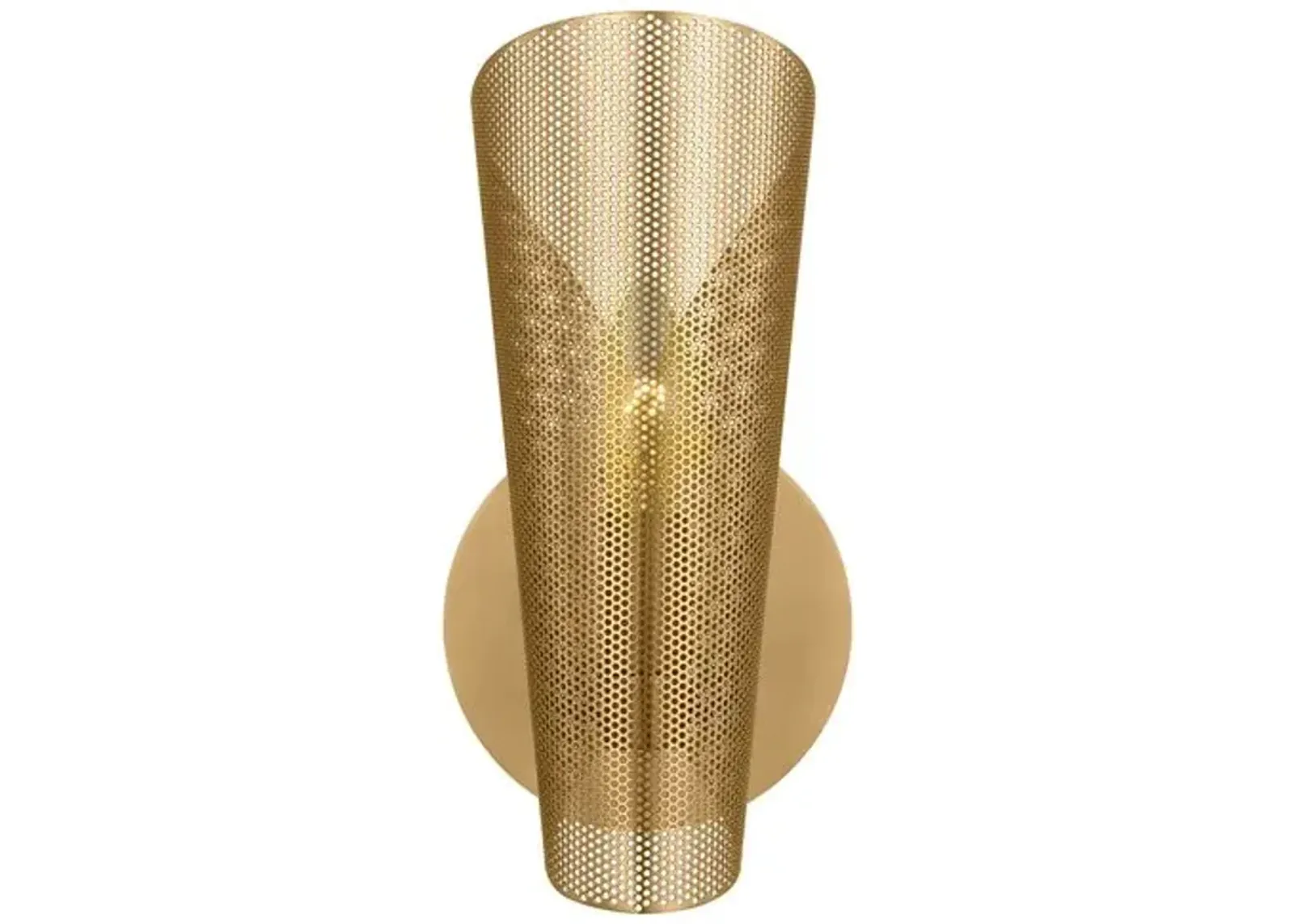 Visual Comfort - Plivot Medium Single Sconce - Gold