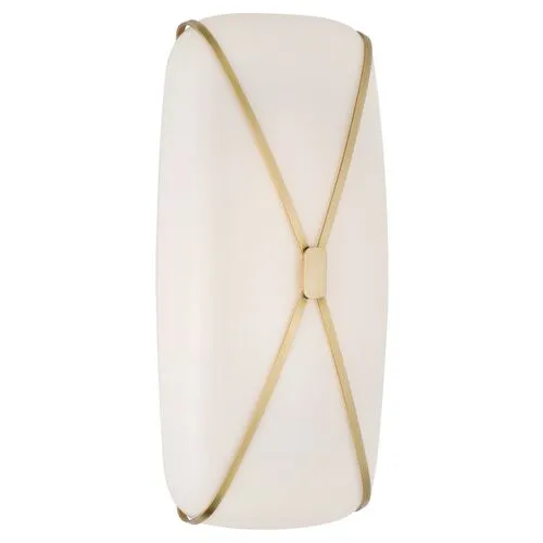 Visual Comfort - Fondant 18" Linear Bath Wall Sconce - Gold