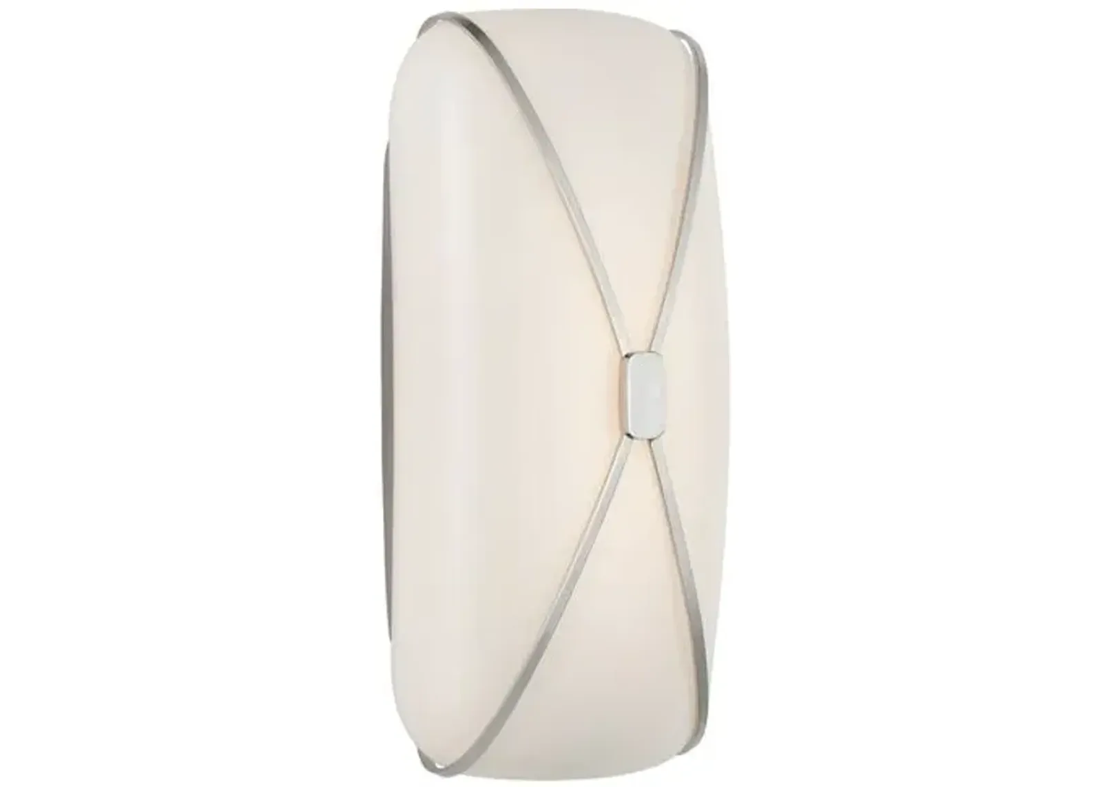 Visual Comfort - Fondant 13" Linear Bath Wall Sconce - Silver