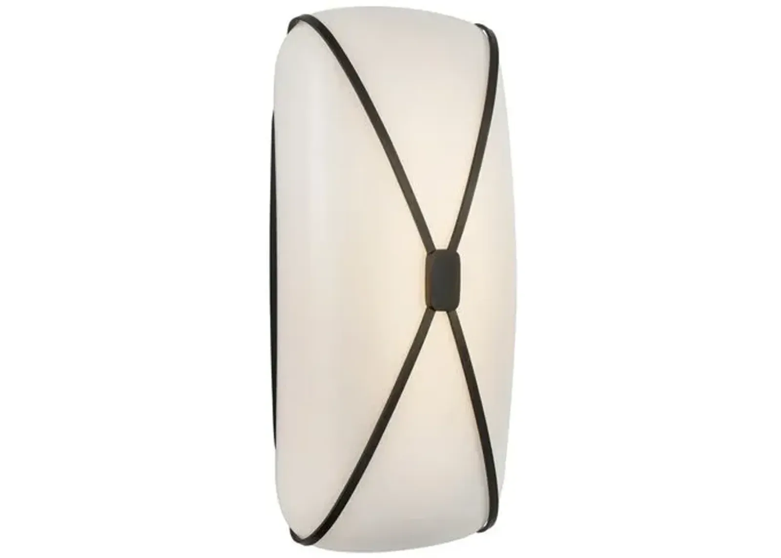 Visual Comfort - Fondant 13" Linear Bath Wall Sconce - Black