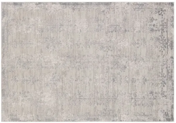  Fortier Floral Silver/Slate Area Rug (11'10"X14')