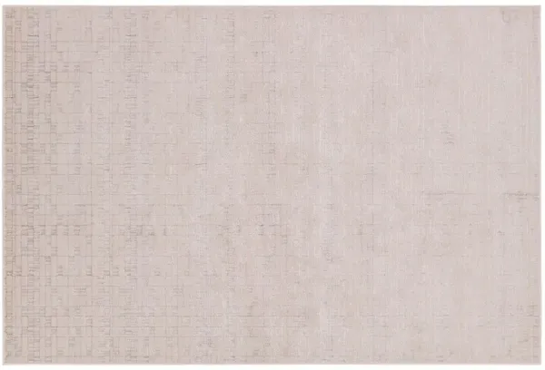 Taleen Striped Cream/Silver Area Rug (9'3"X13')