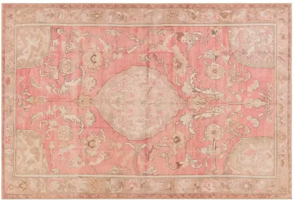 Vibe by Cheney Medallion Pink/Beige Area Rug