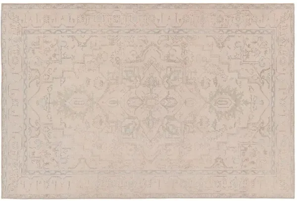  Josephine Medallion Beige/Light Blue Area Rug (9'X12')