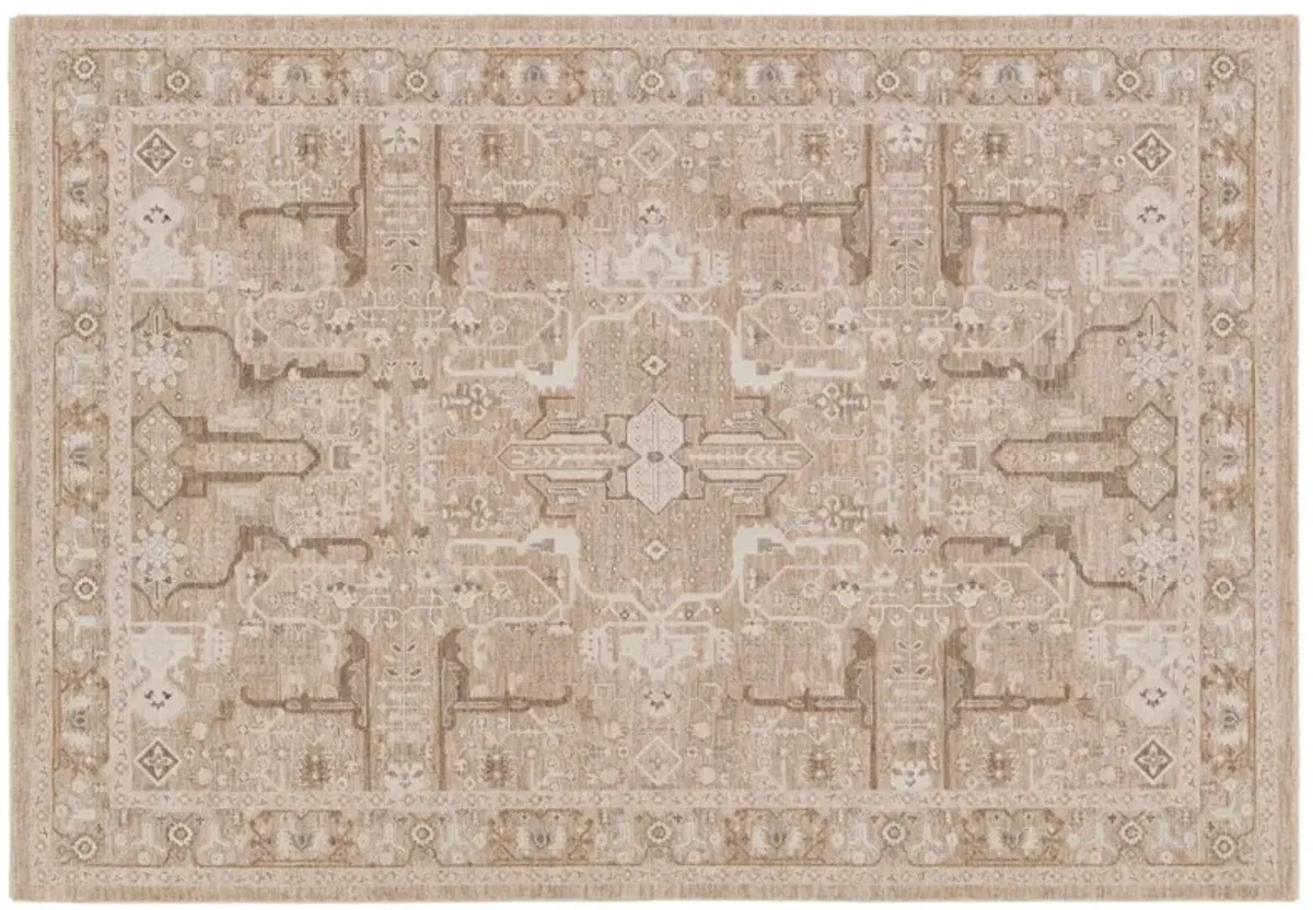 Lechmere Medallion Beige/Cream Area Rug (4'X6')