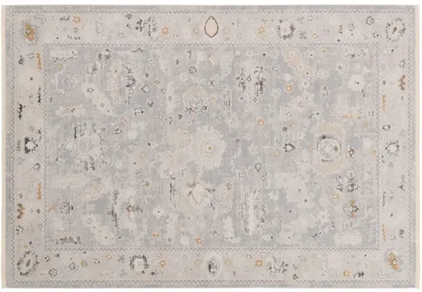  Ariene Oriental Gray/Cream Area Rug (9'2"X11'9")