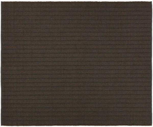 Elmas Handmade Indoor/Outdoor Striped Gray/Brown Area Rug (10'X14')