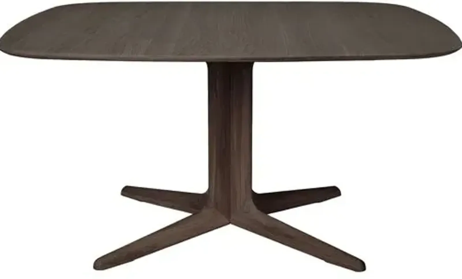 Corto Square Dining Table - Brown Varnished Oak - Ethnicraft