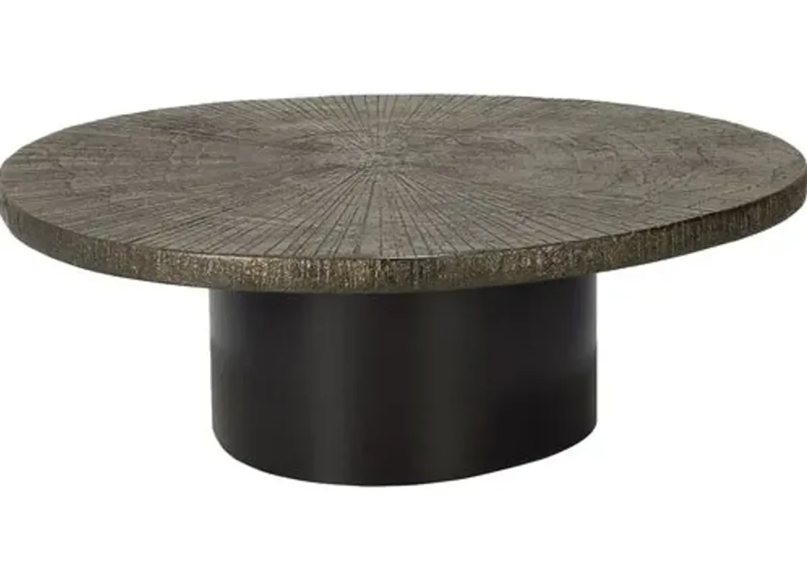 Slice Oval Coffee Table - Ethnicraft - Handcrafted - Brown