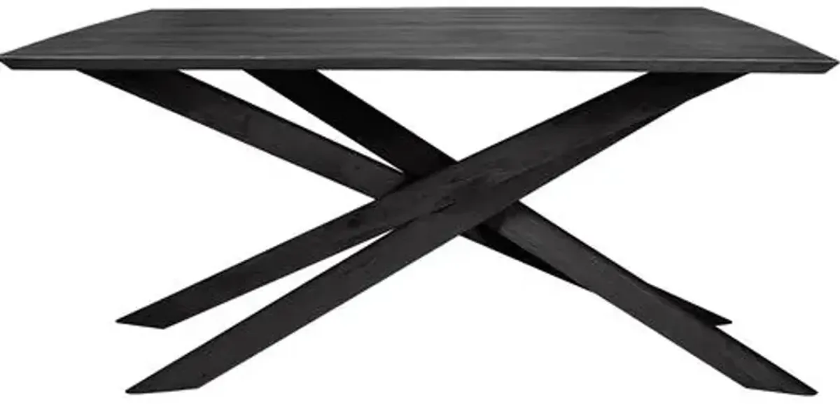 Mikado Dining Table - Black Oak - Ethnicraft