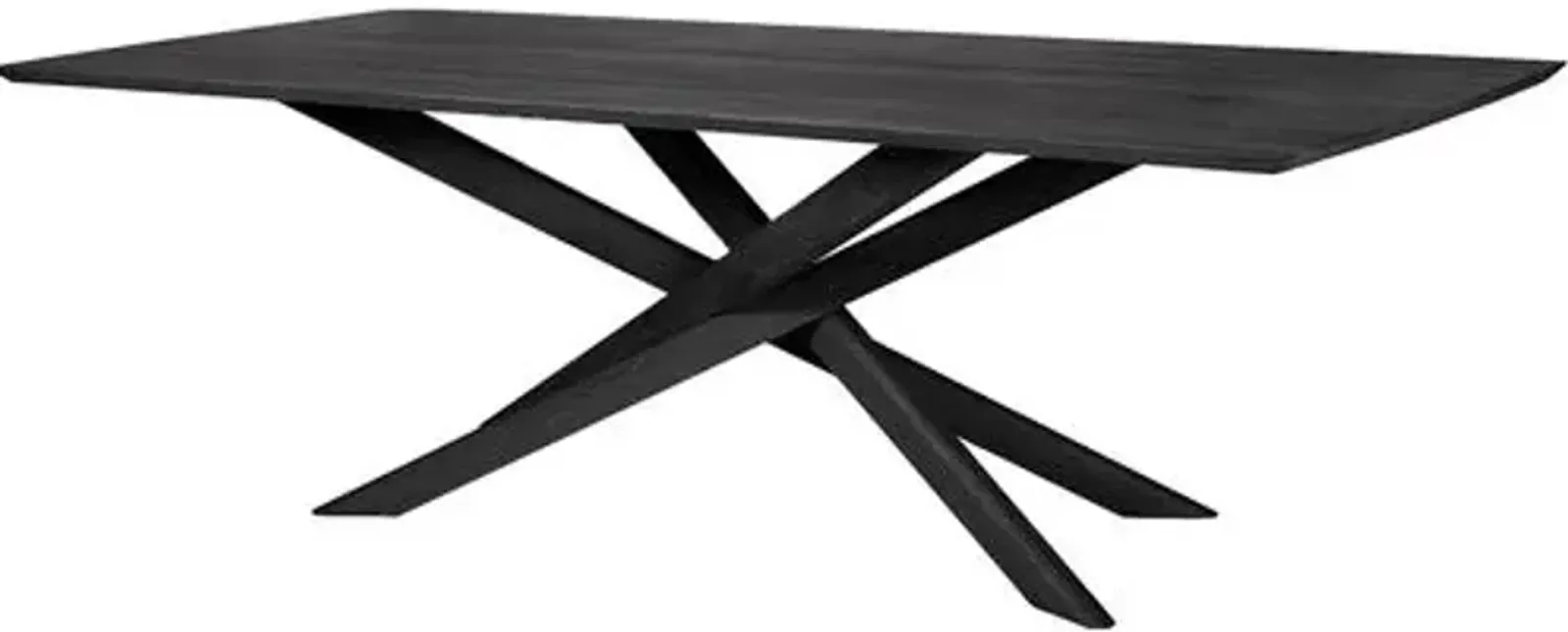 Mikado Dining Table - Black Oak - Ethnicraft