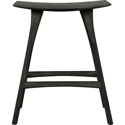 Osso Counter Stool - Black - Ethnicraft