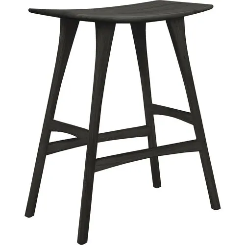 Osso Counter Stool - Black - Ethnicraft