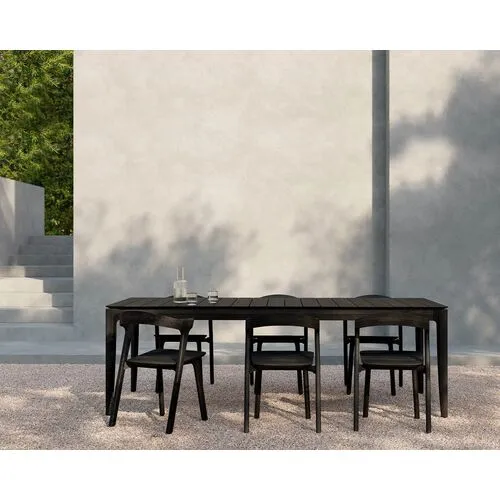 Bok Outdoor Dining Table - Black - Ethnicraft