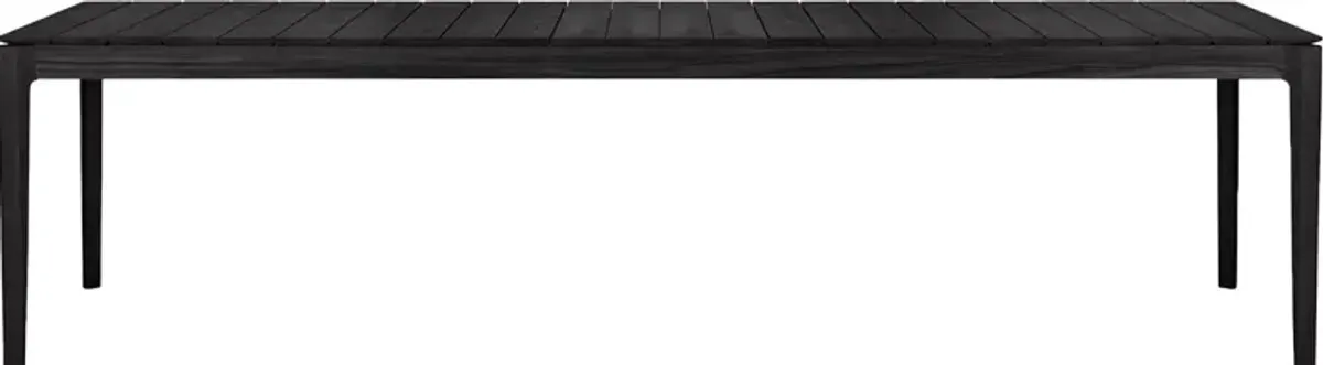 Bok Outdoor Dining Table, Black