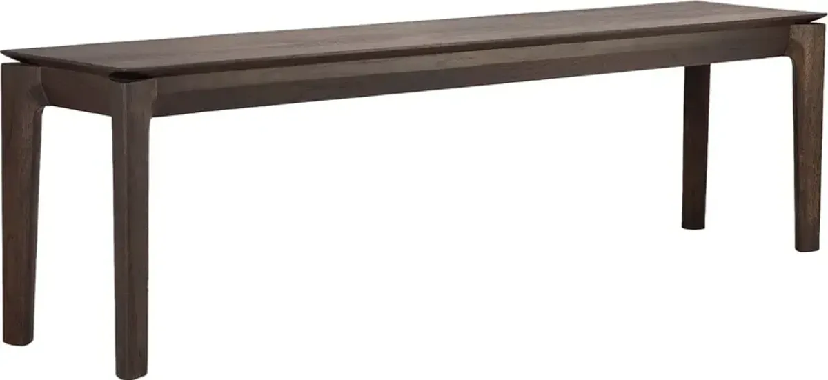 Bok Bench, Brown Oak