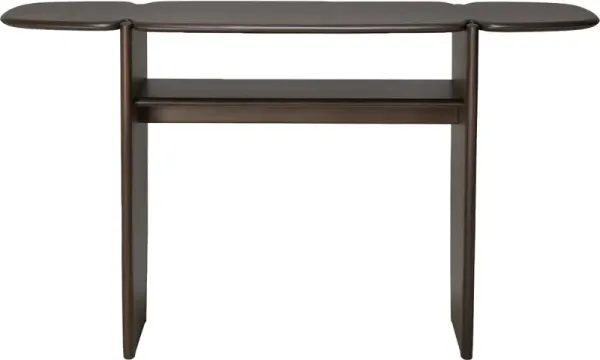 Pl Console Table, Dark Brown