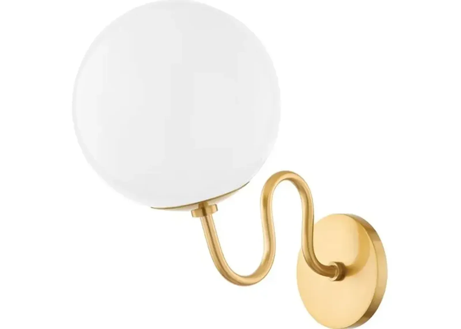 Havana Globe Wall Sconce - Zio and Sons for Mitzi - Gold