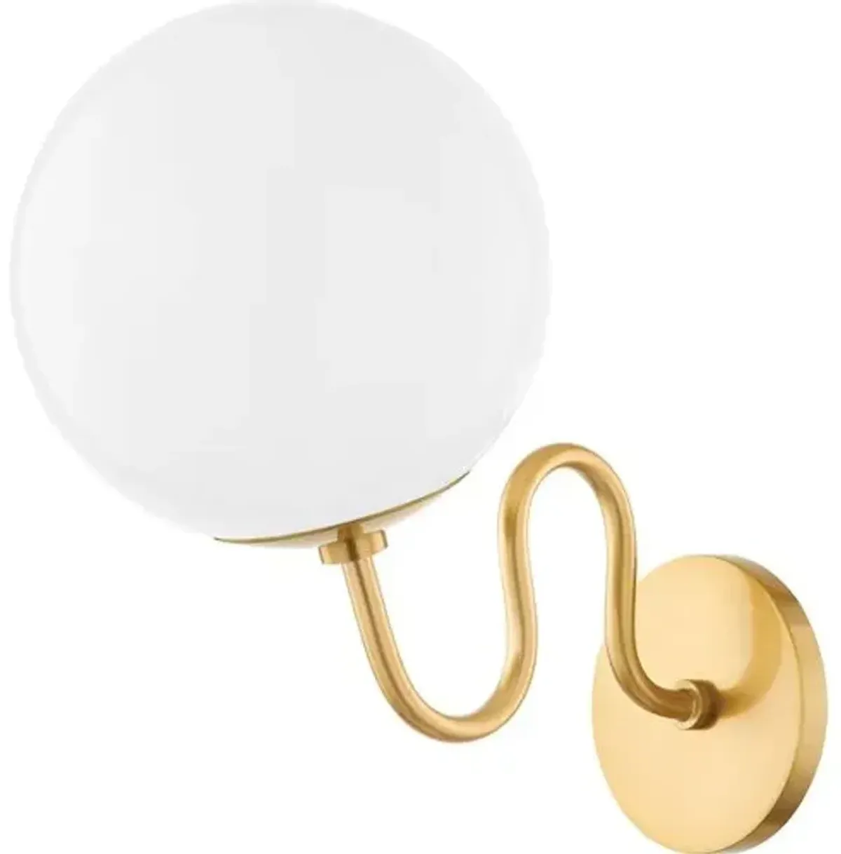 Havana Globe Wall Sconce - Zio and Sons for Mitzi - Gold