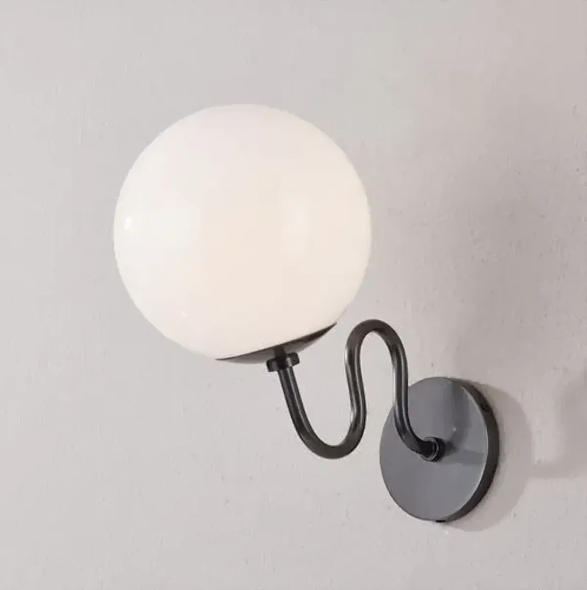 Havana Globe Wall Sconce - Zio and Sons for Mitzi - Black