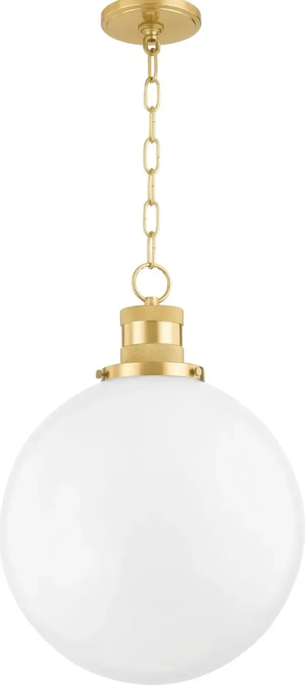 Beverly Globe Pendant - Zio and Sons for Mitzi - Gold