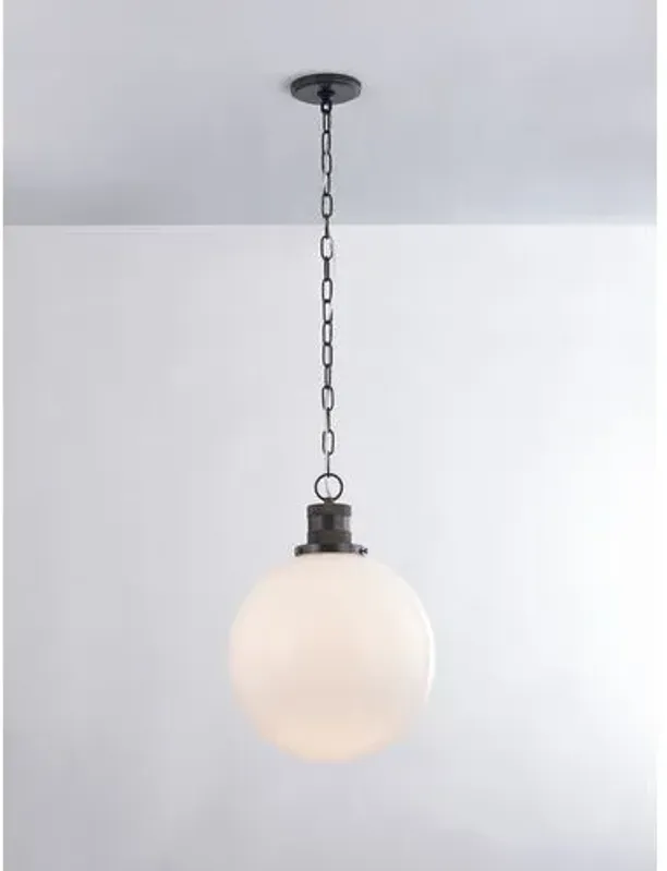 Beverly Globe Pendant - Zio and Sons for Mitzi - Black