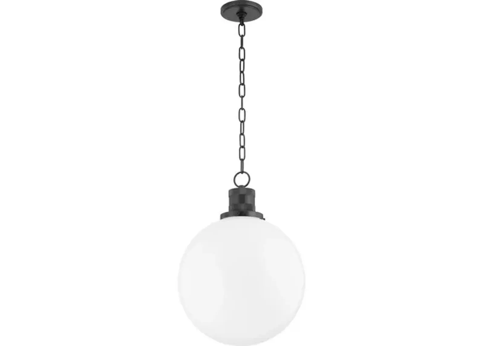 Beverly Globe Pendant - Zio and Sons for Mitzi - Black