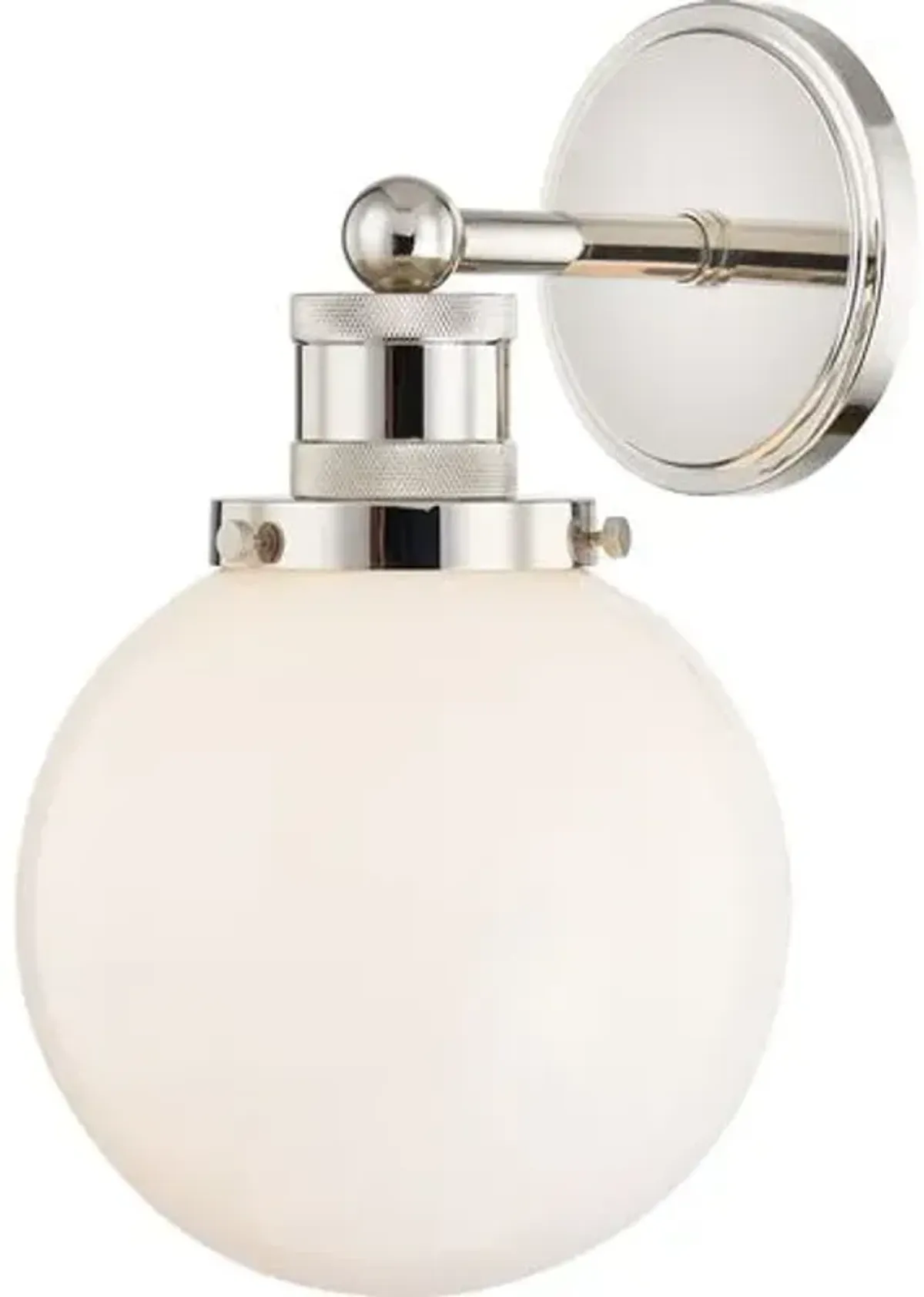 Beverly Wall Sconce - Zio and Sons for Mitzi - Silver