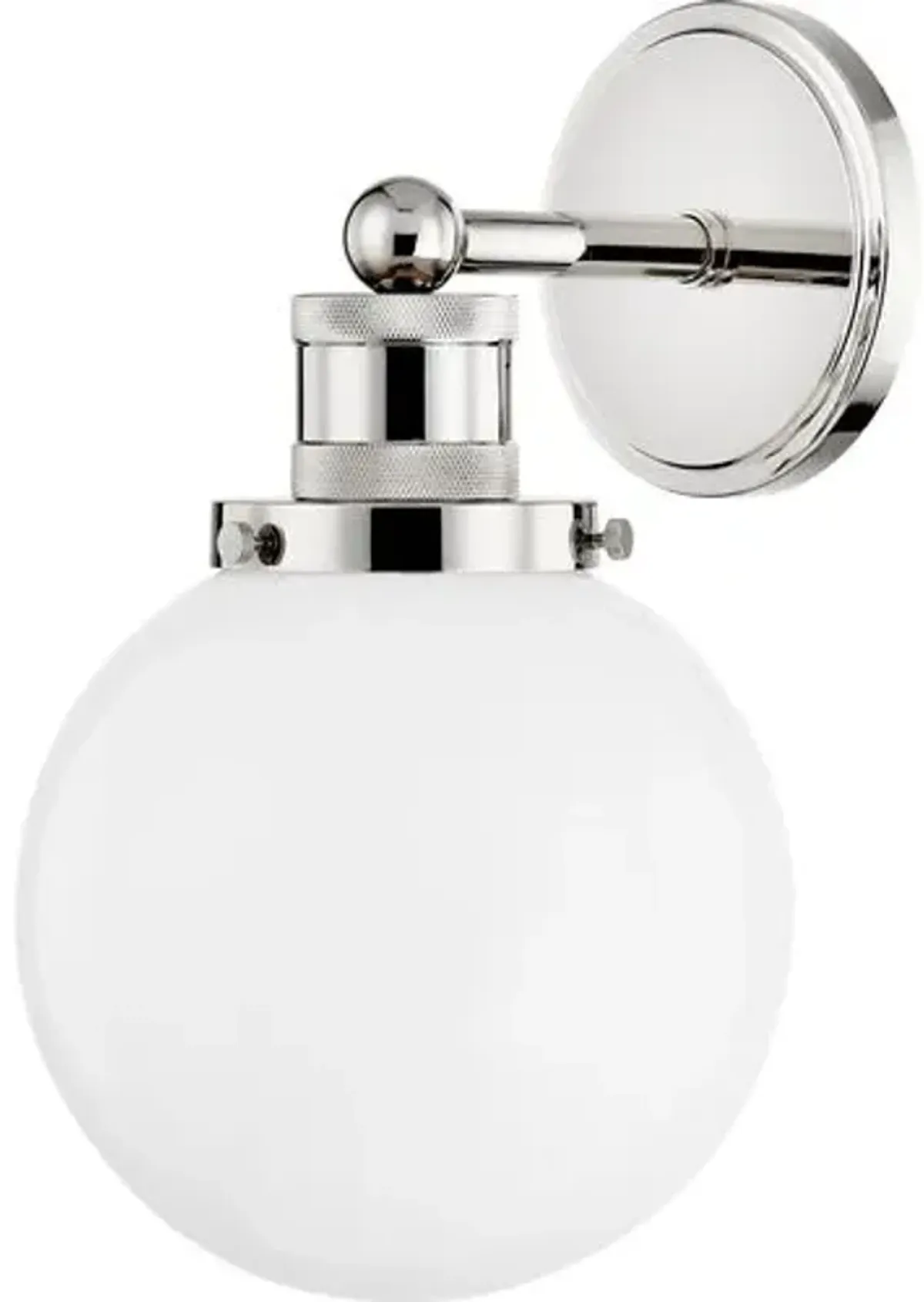 Beverly Wall Sconce - Zio and Sons for Mitzi - Silver