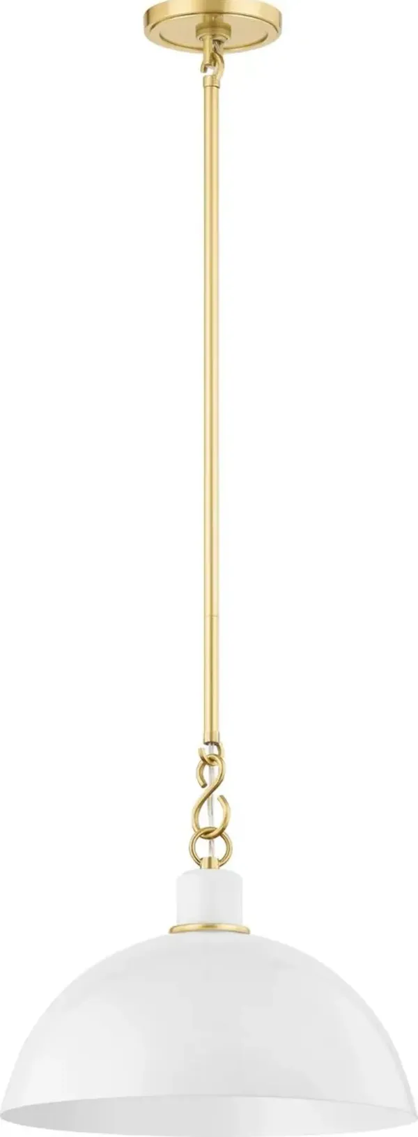 Camille Pendant - Zio and Sons for Mitzi - White