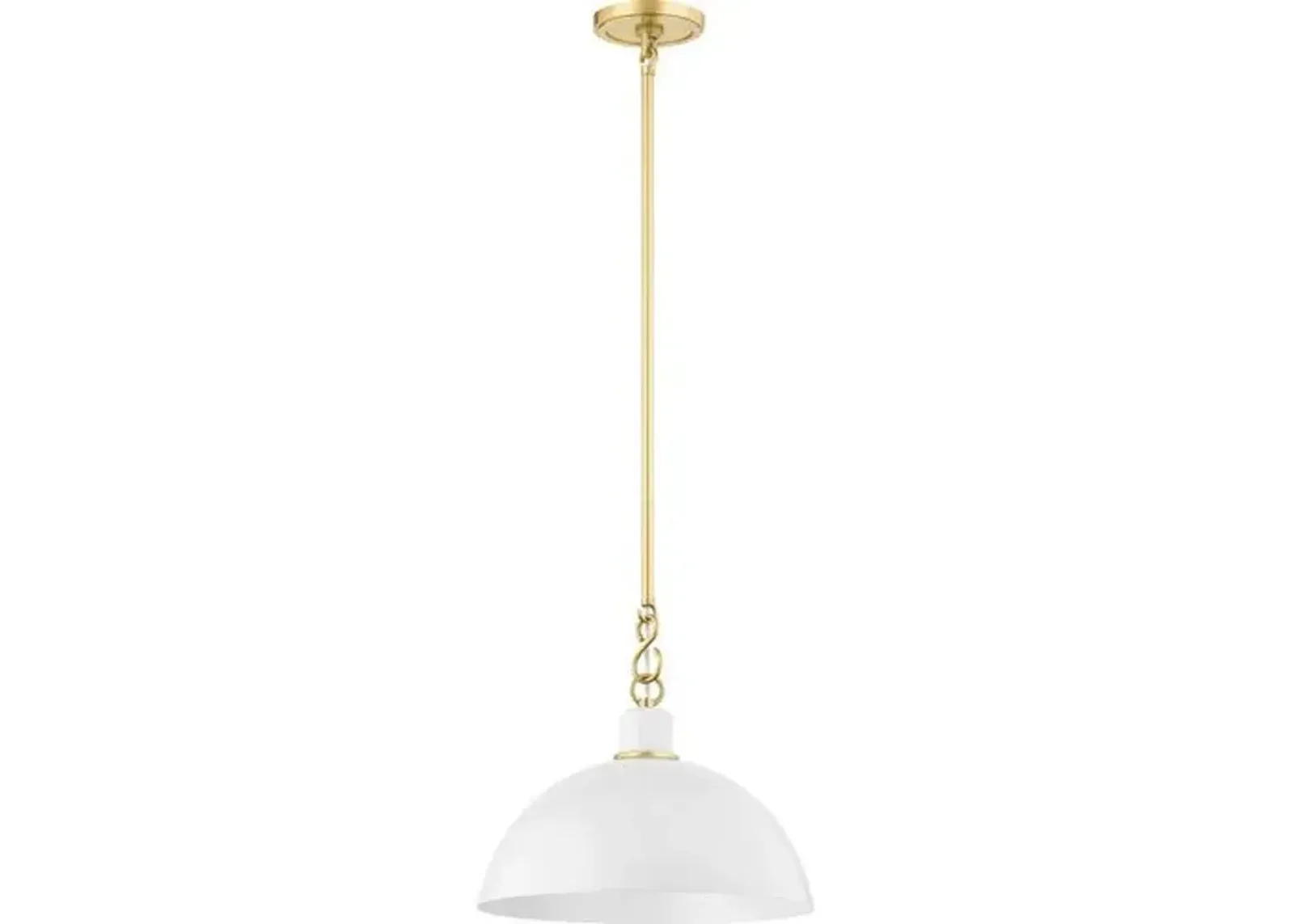 Camille Pendant - Zio and Sons for Mitzi - White