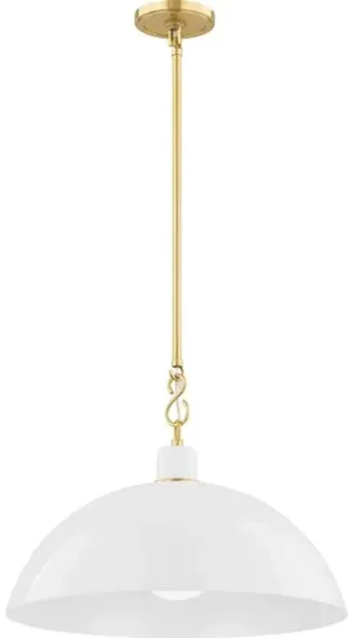 Camille Pendant - Zio and Sons for Mitzi - White