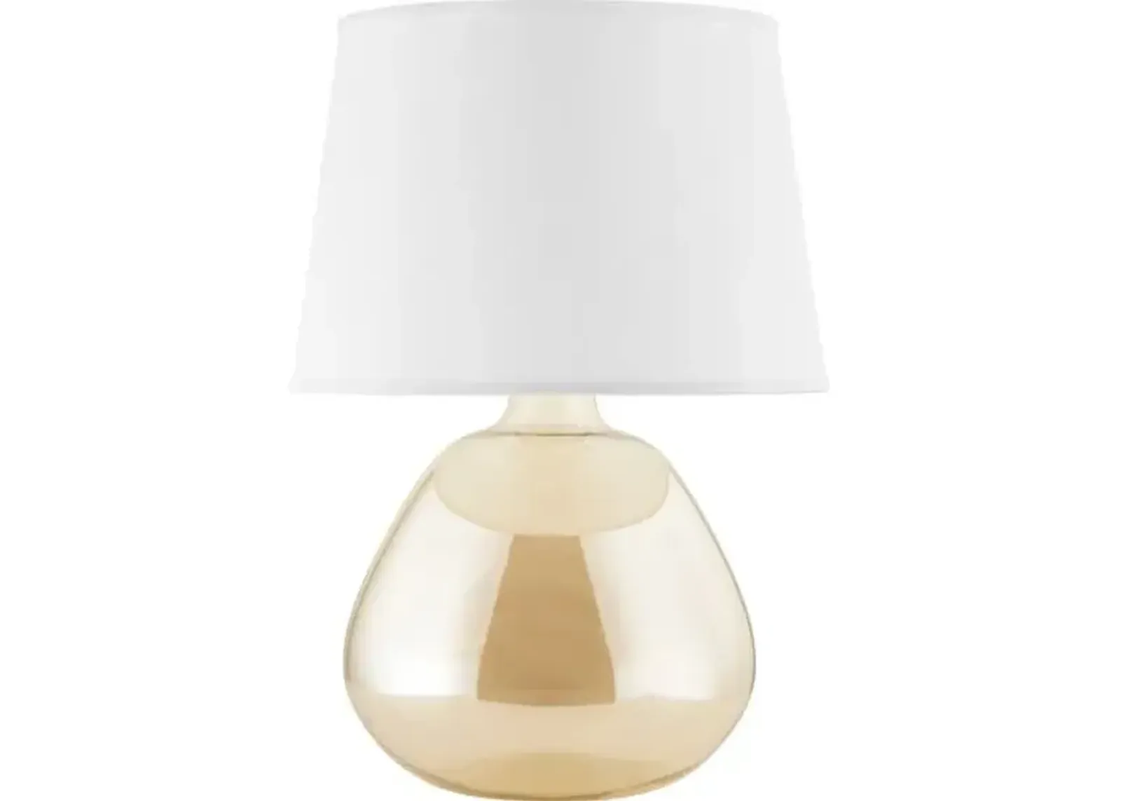 Thea Glass Table Lamp - Champagne - Zio and Sons for Mitzi - Gold