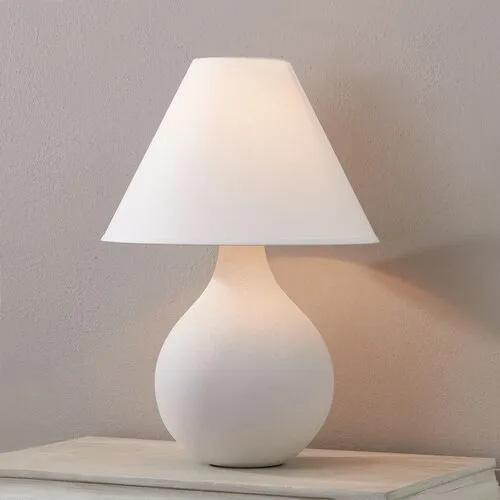 Helena Table Lamp - Matte White Speck - Zio and Sons for Mitzi