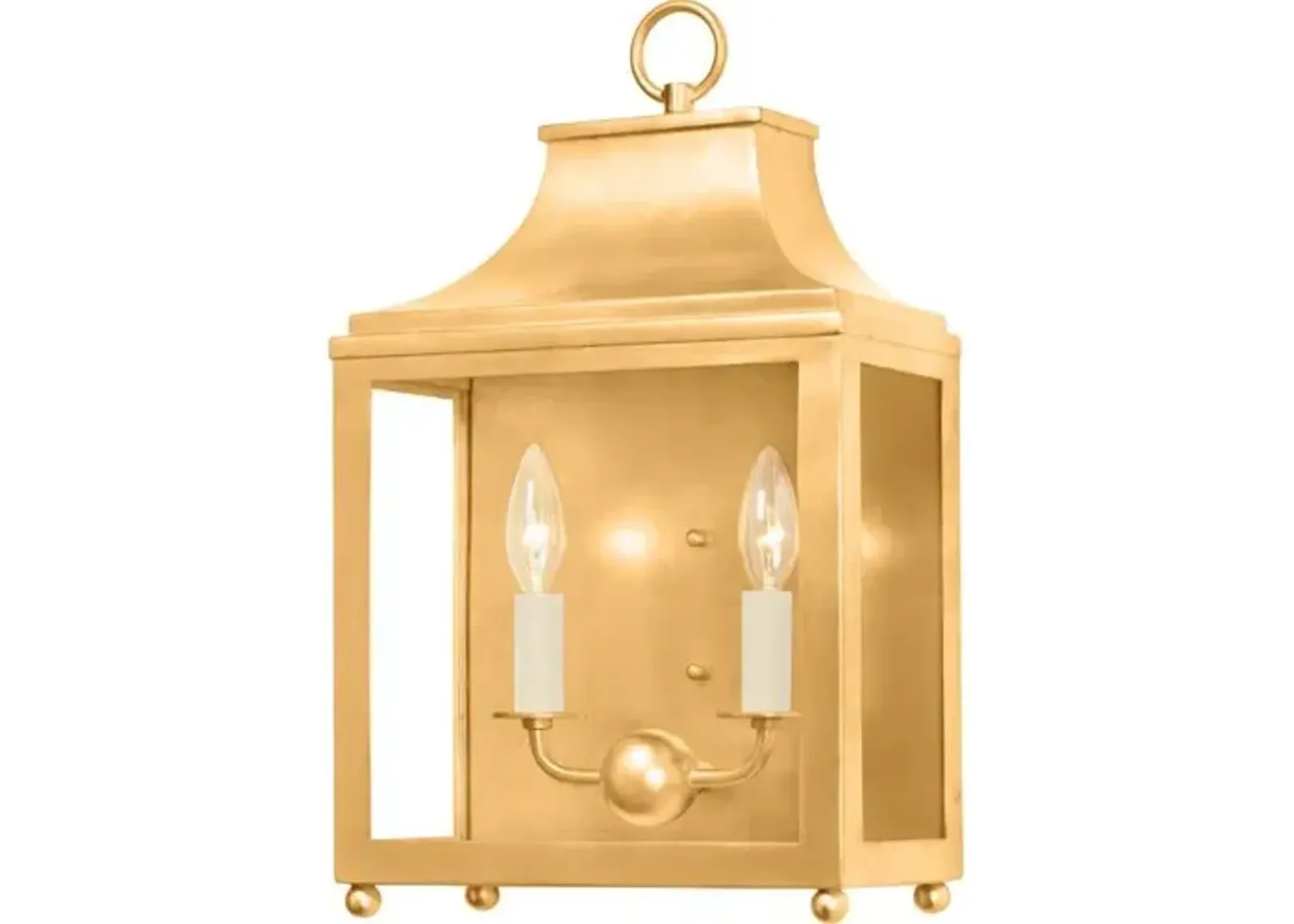 Aurelia Lantern Wall Sconce - Gold