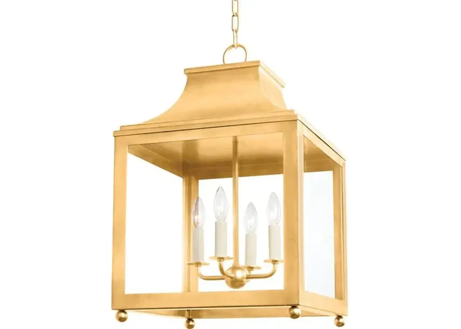 Aurelia Large Lantern Pendant - Gold