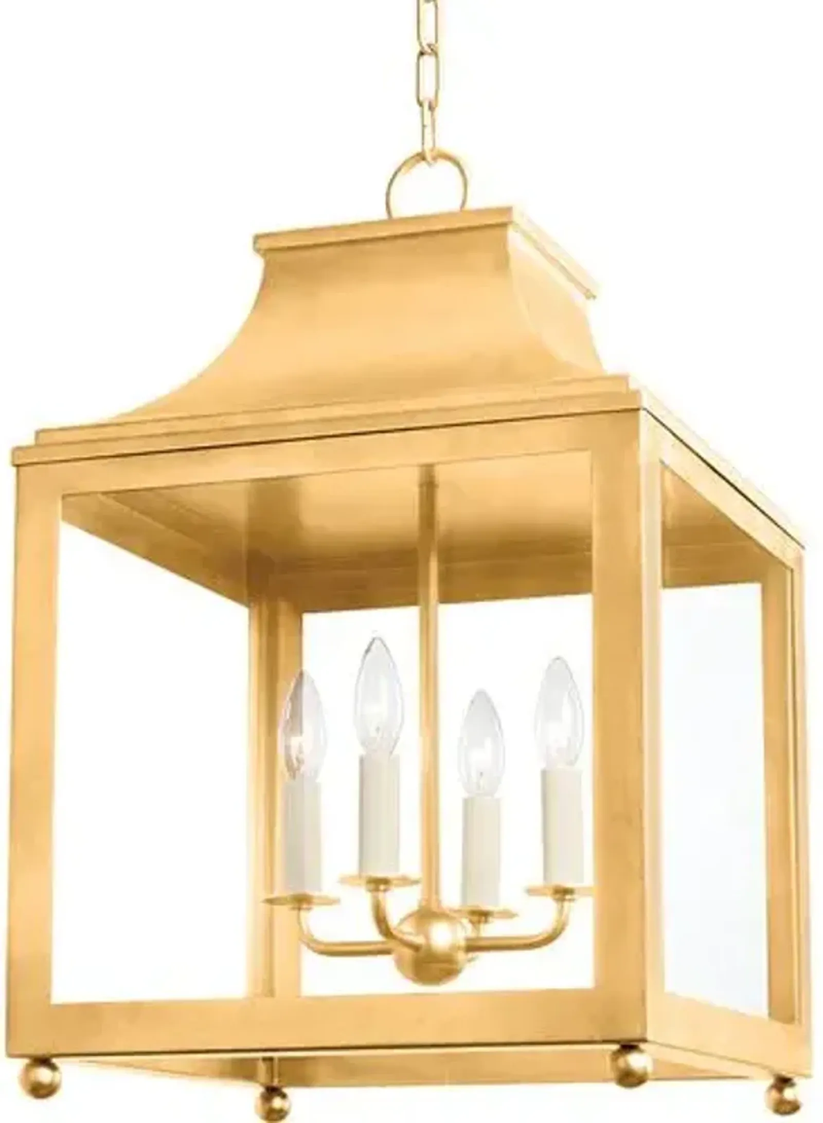 Aurelia Large Lantern Pendant - Gold