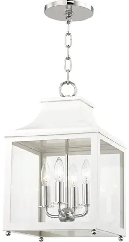 Aurelia Small Lantern Pendant - White