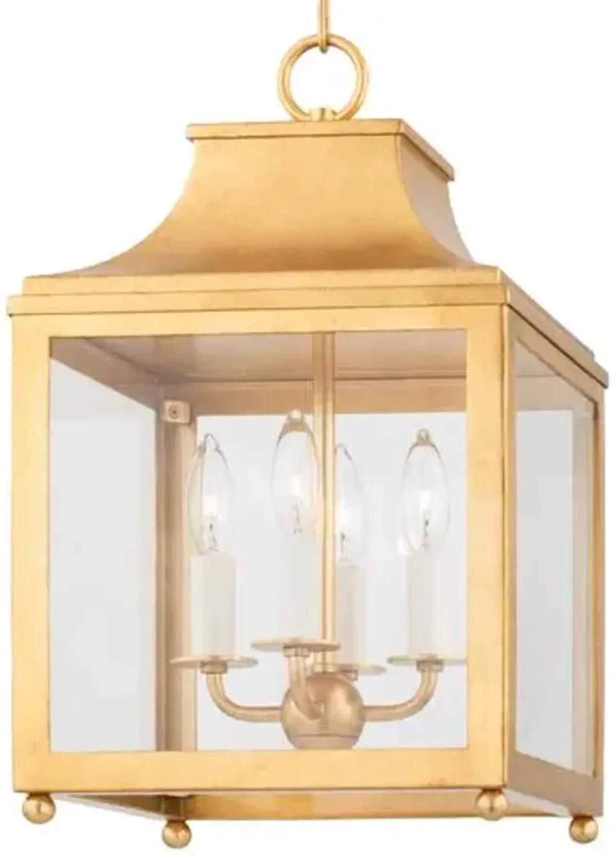 Aurelia Small Lantern Pendant - Gold