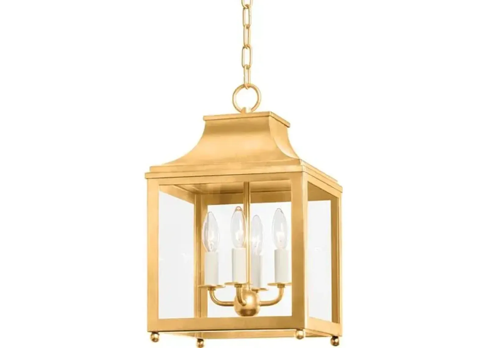 Aurelia Small Lantern Pendant - Gold