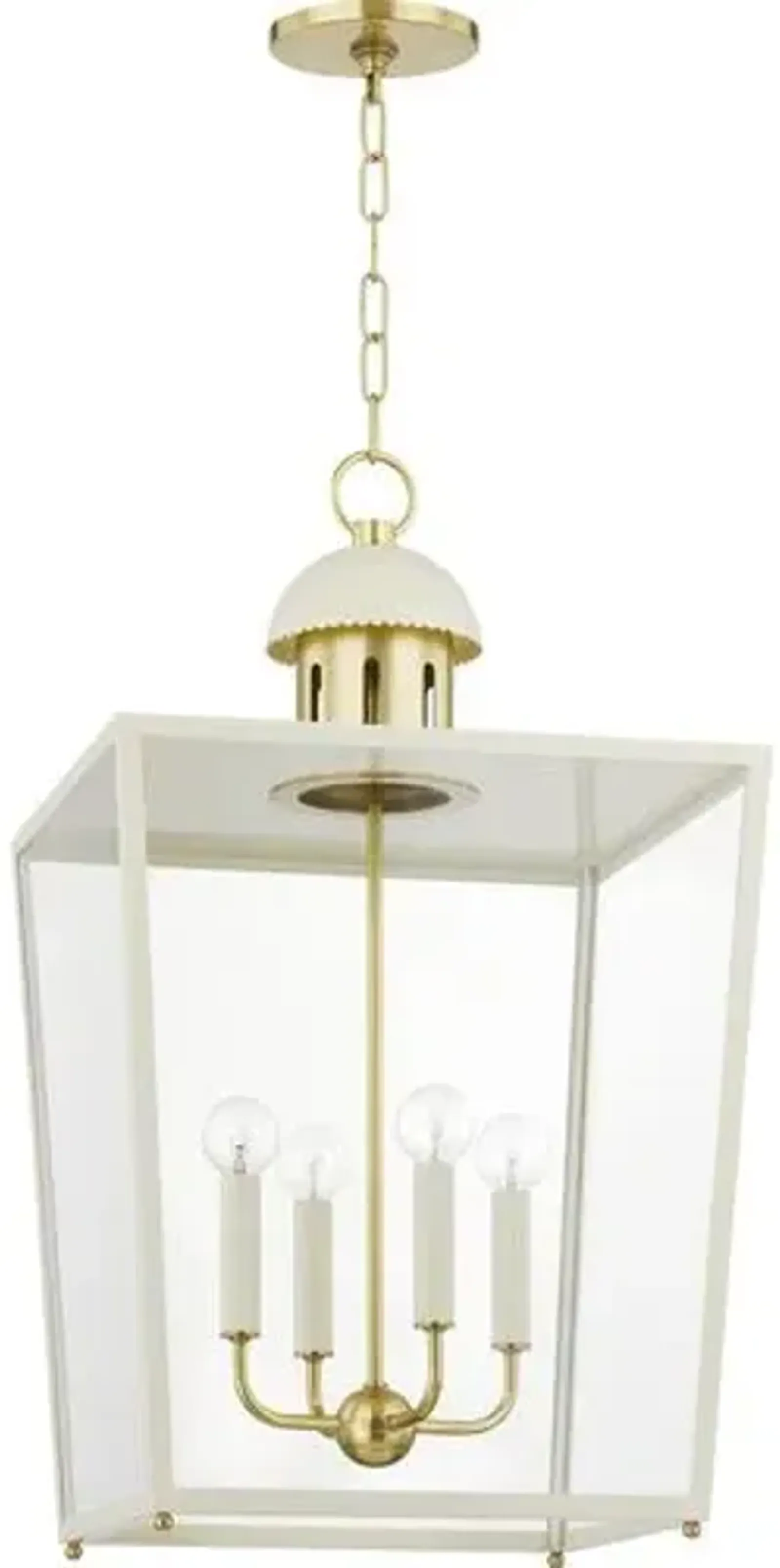 Marisol Lantern Pendant - White